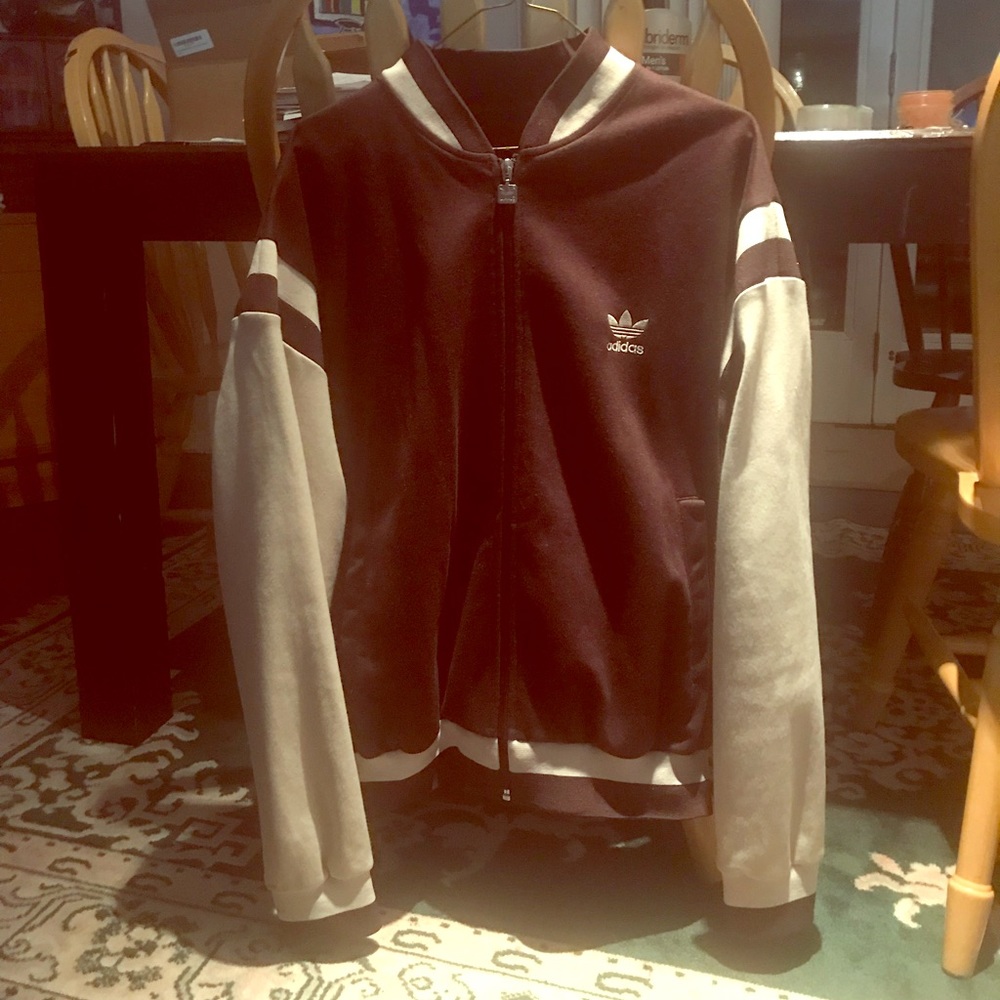 Adidas velour jacket
